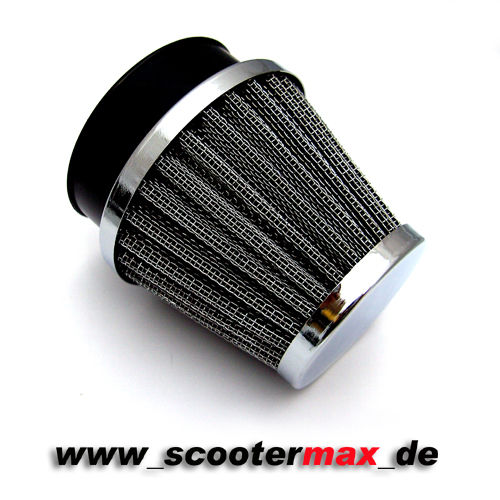 Luftfilter chrom 62mm - luftfilter,